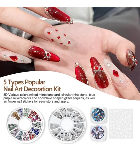 Kit Esmaltes Semipermanente 73 Piezas Con Lampara Uñas 54w
