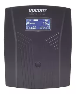 UPS regulador de voltaje Epcom EPU1500LCD 1500VA entrada y salida de 100V - 110V - 120V CA negro