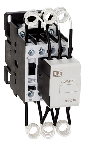 Contator Capacitor Cwmc9-10-30x26 8kvar 220v Weg