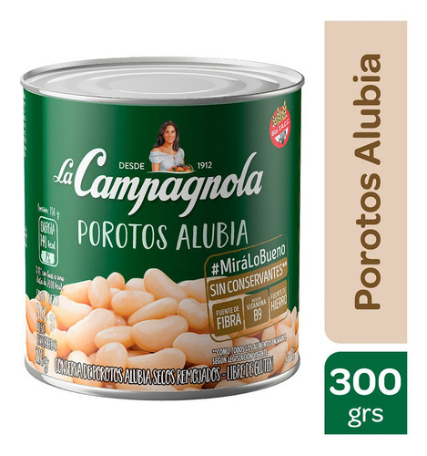 Porotos Alubia La Campagnola X 300 Gr