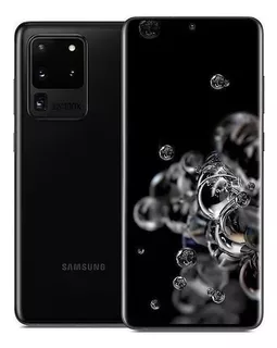 Samsung Galaxy S20 Ultra 128 Gb Cosmic Black 12 Gb Ram Renewed