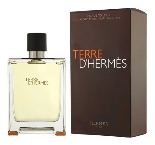 Terre d'Hermès, eau très fraîche, para hombres con los pies en la tierra y  el alma libre