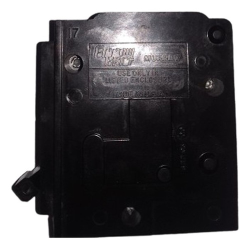 Interruptor Circuito 1 P 20 A C Hinds Mp120 Arrow H (2 Pack) Negro