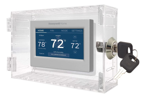 Caja De Bloqueo De Termostato Universal Llave, Cubierta...