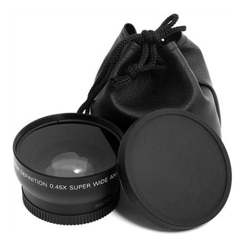 Kit Lente Gran Angular Macro 58mm .45x + Parasol 58mm