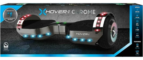 Hover-1 Chrome Hoverboard Con Bluetooth