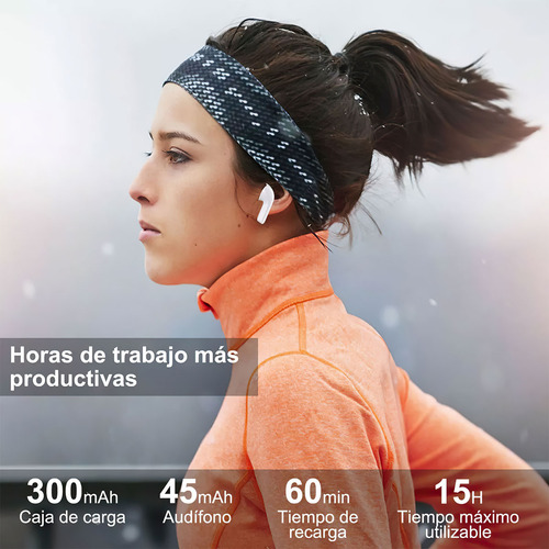 Audifonos Inálambricos Keluona Air31 T6 Blanco