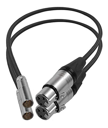 Kondor Blue (paquete De 2) 12 Mini Xlr Macho A Xlr Cable De 