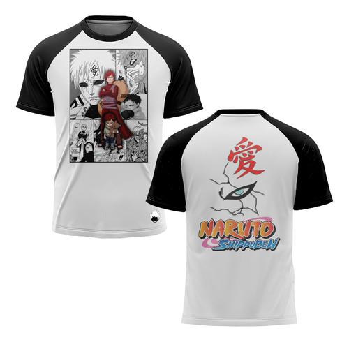 Remera Camiseta Anime Manga Gaara Naruto - Nika.mvd