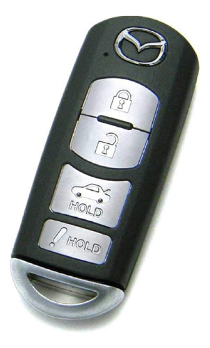 Carcasa Llave Inteligente Mazda 4 Botones