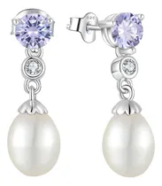 Comprar Belryo Pendientes De Perlas Pendientes Colgantes De Perlas D