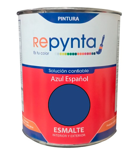 Esmlte Azul Español Cuarto Repynta