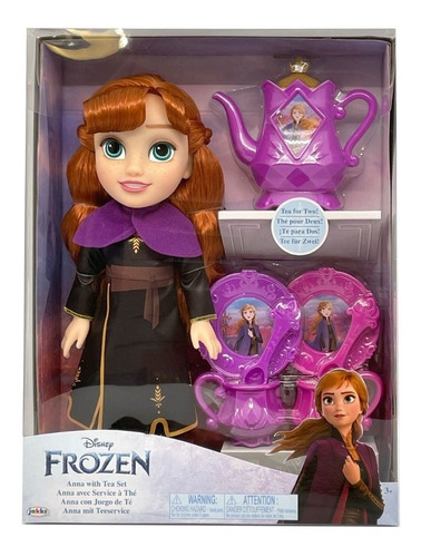 Muñecas Frozen 2 Anna Con Juego Te Ana Grande Tapimovil