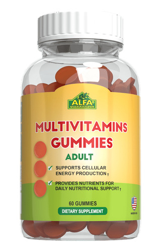 Alfa Vitamins Multivitaminico Gummies. 60 Gomitas