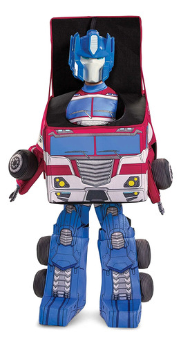 Disfraz De Optimus Prime De Transformers Para Niño Talla S