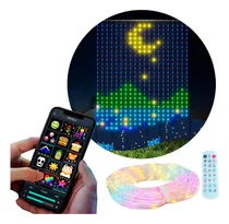 Comprar Luces Led De Cortina Smart 3x2 Metros 400 Luces Control Ip65 Luces Multicolor
