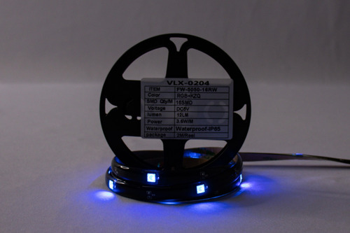 Fita Led Ultra Rgb Com Sensor Ritmitco 2 Metros Com Controle