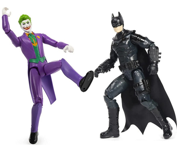 Figuras De Accion Joker Vs Batman Grandes Guason Spin Master | Envío gratis