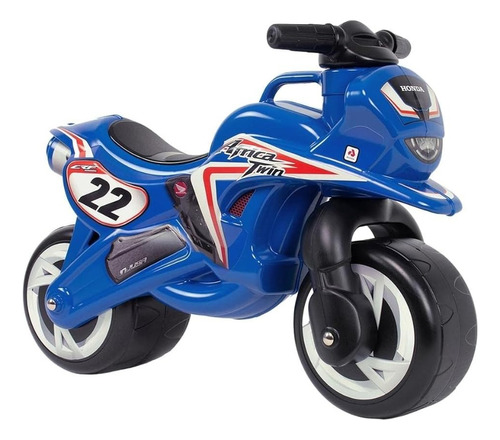 Moto Correpasillos Infantil Tundra África Twin Honda Injusa Color Azul