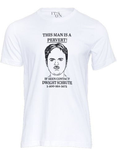 Playera Dwight Schrute. Anuncio De Acosador. The Office.