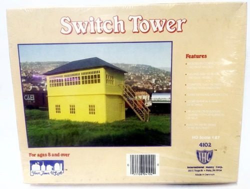 Kit  Switch Tower  Para Armar - Escala H0 1/87 - Ihc 4102