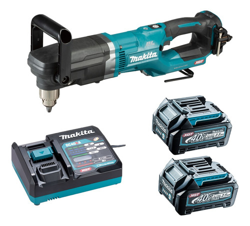Furadeira Angular 40v Xgt Da001 2x Bateria 2.5ah Makita 220v
