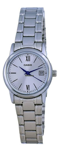 Casio Ltp-v002d-7b3 Reloj Estándar Para Mujer De Acero Inoxi