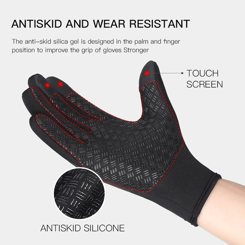 Guantes De Invierno Cálidos Guantes De Bicicleta Con