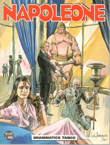 Lote Napoleone N° 27 28 30 31 32 - Em Italiano - Sergio Bonelli Editore - Formato 16 X 21 - Capa Mole - Bonellihq Nov23