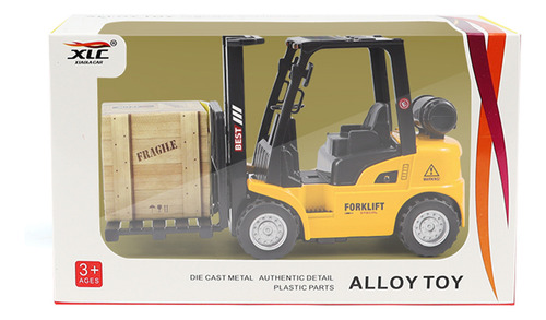 Juguete De Aleación Para Niños H Pull Back Engineering Truck