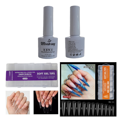 Jelly Tips Uñas Express Manicure Jelly Builder Manicure