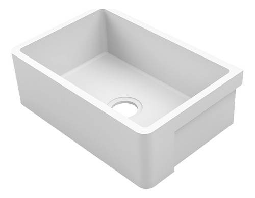 Cuba Akkor Farm Sink 55cm Ssm Cozinha Estilo Fazenda Avental Cor Branco