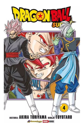 Dragon Ball Super Tomo N.4 Panini Anime Español
