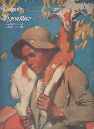 Revista * Mundo Argentino * Sud. De Box - Año 1935 Nº 1265