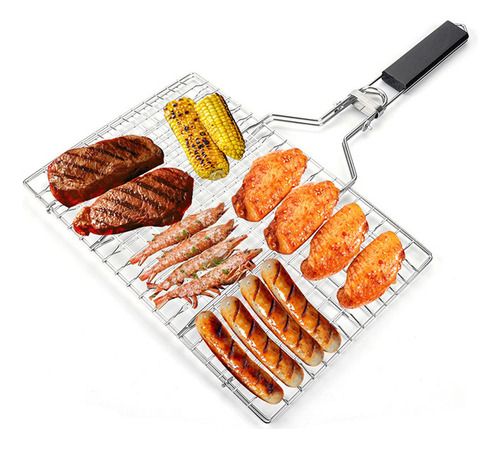 Zl Parrilla Antiadherente For Barbacoa, Parrilla, Carne,