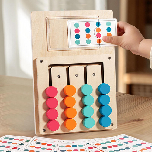 Juguetes De Aprendizaje Preescolar Montessori, Tablero De