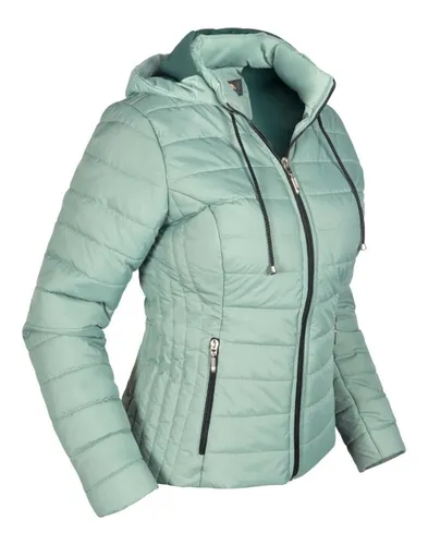 Chaqueta Mujer Marca Caeli Impermeable Invierno Capota