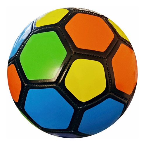 Kit 10 Bolas De Jogar Futebol Costurada Colorido