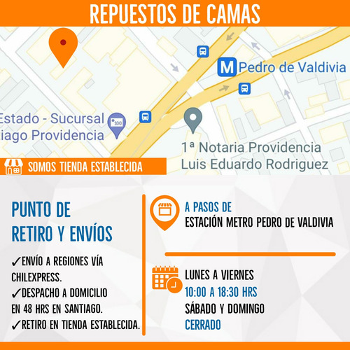Imagen 5 de 7 de Pata Para Cama Metálica Satinada Vástago 1.2 Cm