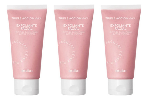  Exfoliante Facial Triple Accion Max De Esika 3u 