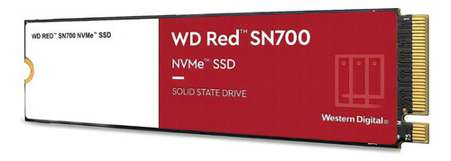 SSD Western Digital Wd Red Sn700 Nvme, 4 TB, Pci 3.0, cor vermelha M.2
