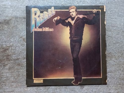 Disco Lp John Miles - Rebelde (1976) Argentina R10