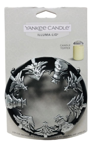 Candle Illuma-lid Muñeco Nieve Arbol Vela Metal