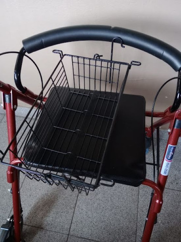 Andador Ruedas/freno/asiento/canasto/leer Bien Detalle Envio (Usado)