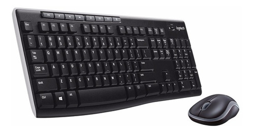 Combo Kit Logitech Inalambrico Teclado + Mouse Mk270 Usb Pc