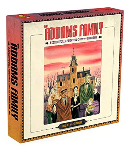 Juegos De Mesa  The Addams Family Espeluznante