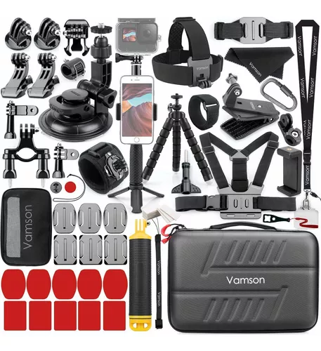 Kit de 30 accesorios para Gopro Hero 10, Hero 9, Hero 8, Hero 7, Hero 6,  Hero 5, Hero 4 y otras cámaras de acción