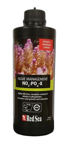 Reductor De Nitratos Fosfatos 500ml Red Sea Reef Acuario