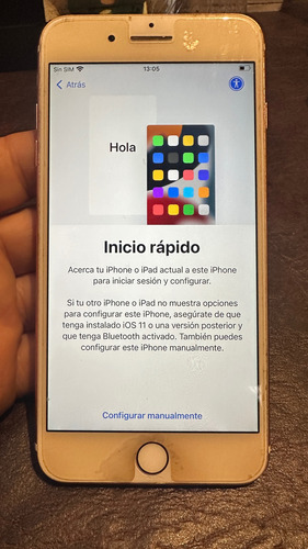 Iphone 7 Plus 256 Gb Usado Batería Nueva 100% Coral Claro