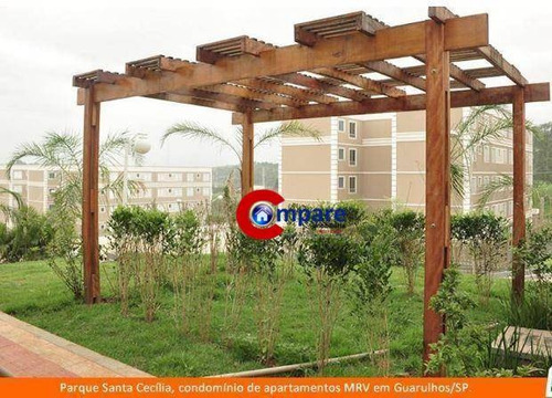 Imagem 12 de 12 de Apartamento Com 2 Dormitórios À Venda, 45 M² Por R$ 180.000,00 - Bonsucesso - Guarulhos/sp - Ap7649
